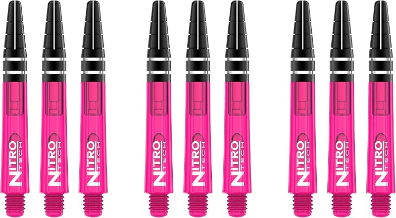 RED DRAGON Nitrotech Short Stems Pink 3 sets per pack 9 Stems