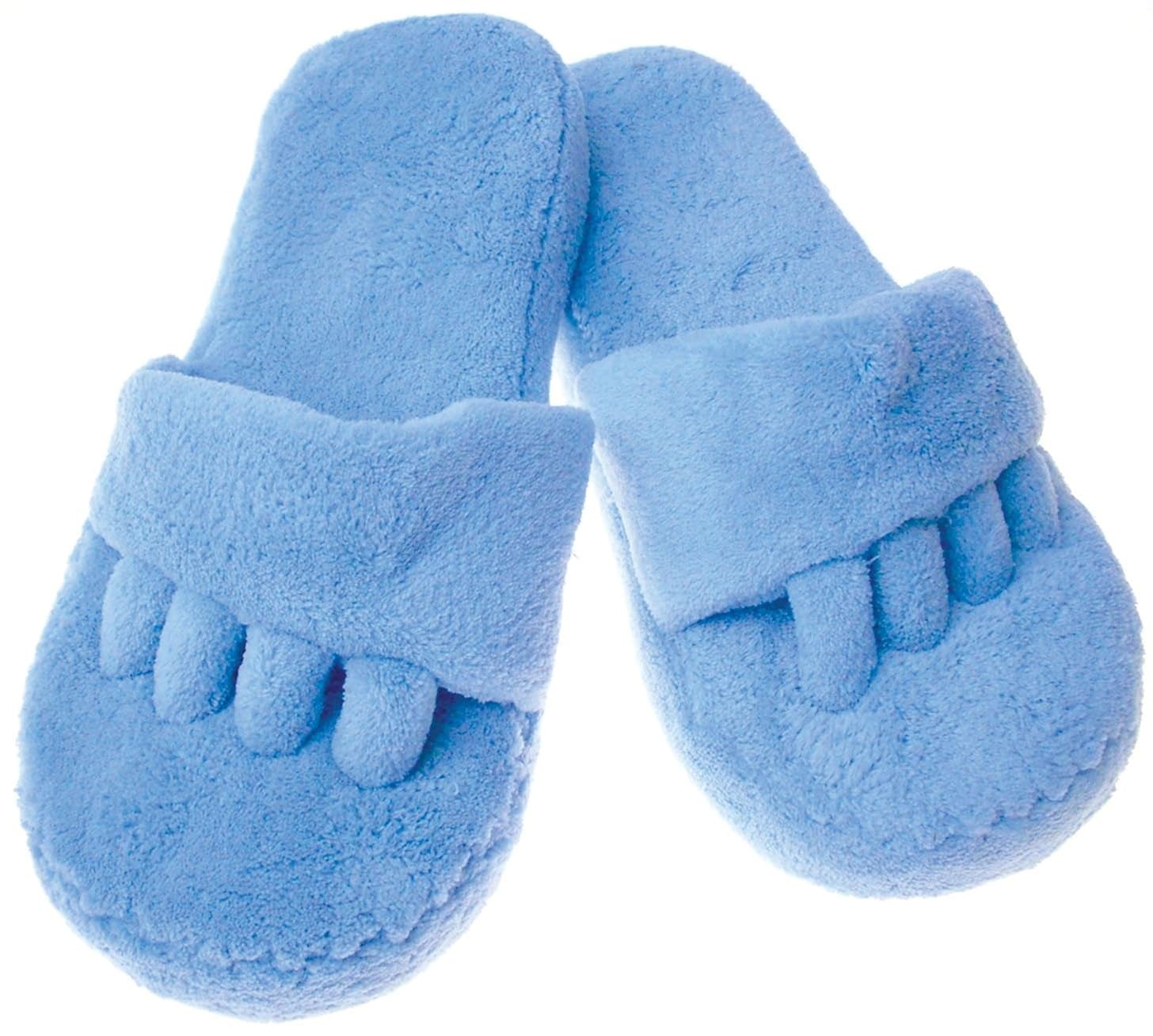 Fluffy Toes Slippers With Memory Foam Insoles For Extra Comfort Amazon.co.uk Shoes & Bags