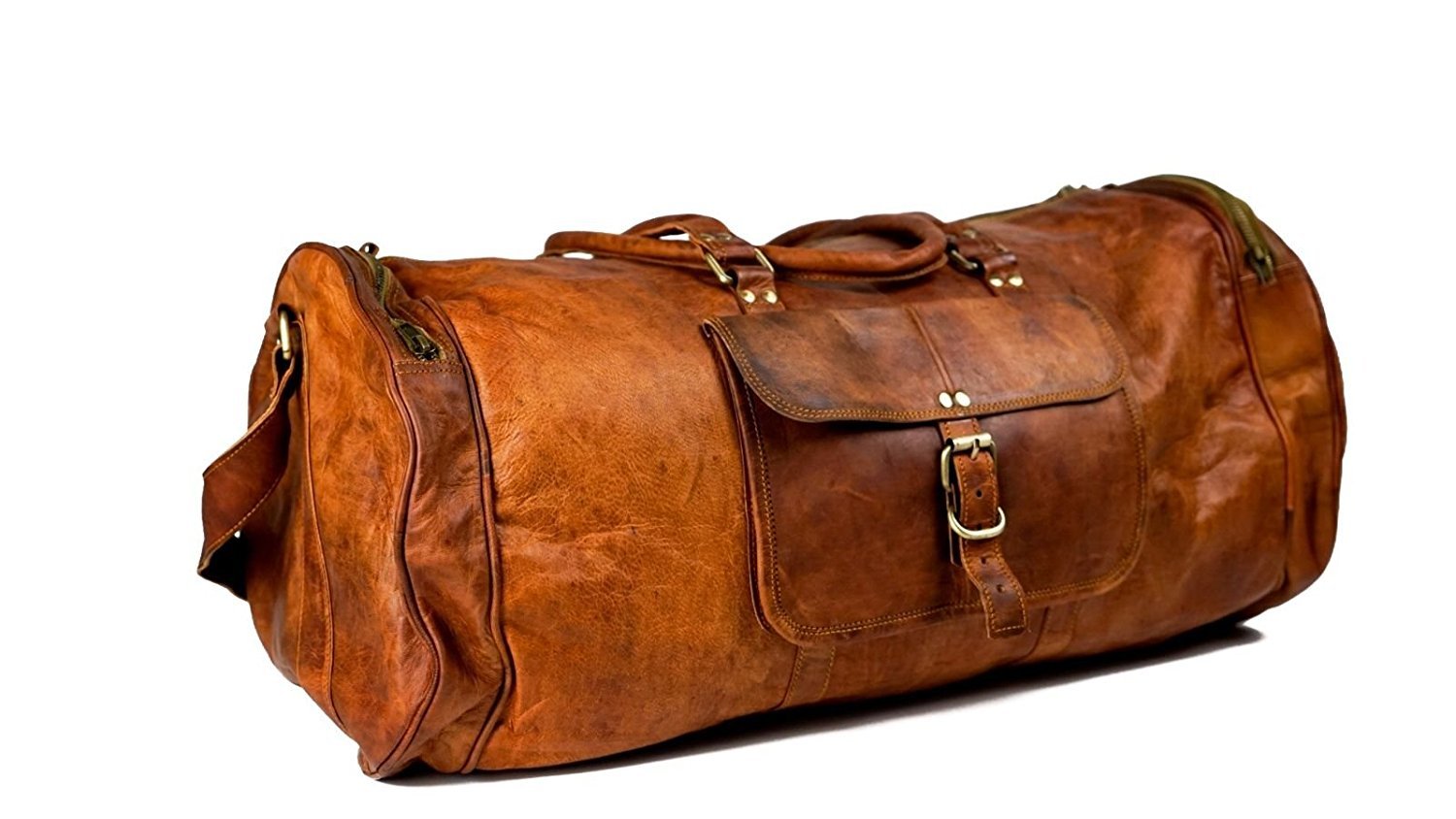 vintage overnight bag