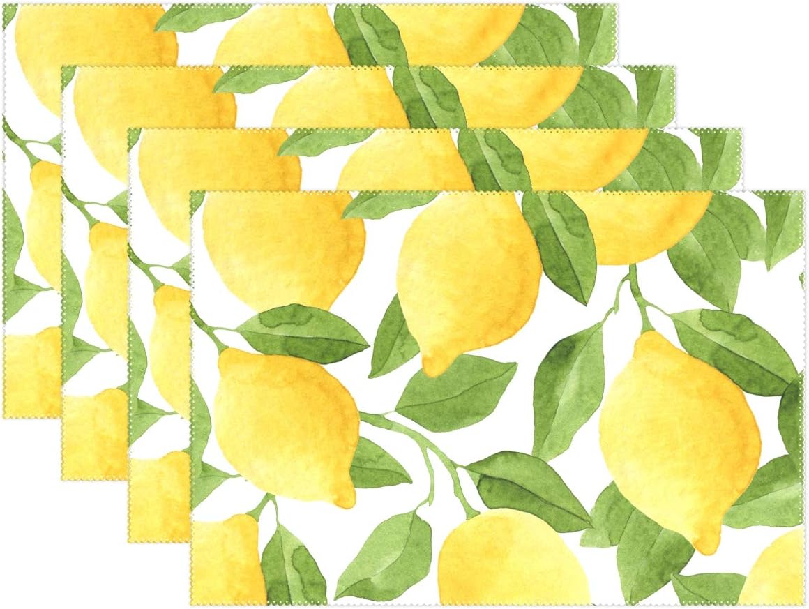 Best Six Piece Kitchen Table Mat Set Tree