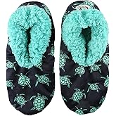 Lazy One Fuzzy Feet Slippers for Women, Cute Fleece-Lined House Slippers, Cute Slipper Socks