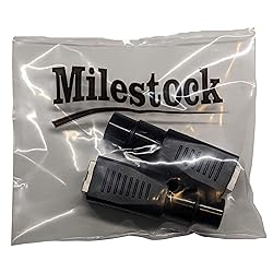 Milestock 2-Pcs RJ45 to 3-Pin XLR DMX Connector