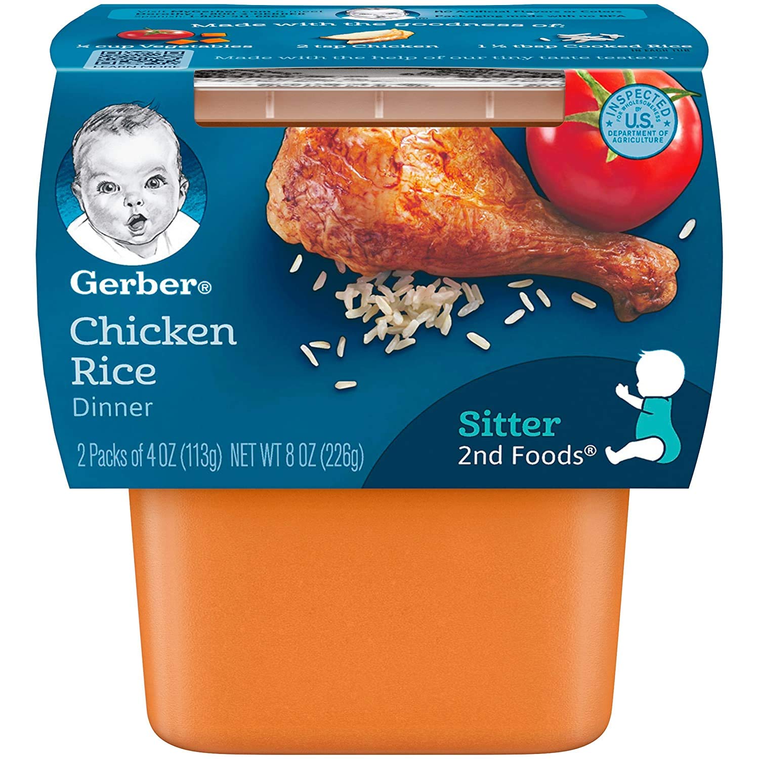 gerber chicken baby food