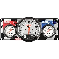 Racing Instrument Panel Auto Performance Gauges Quickcar Racing Digital 4-Gauge Panel - 67-4021 ...