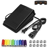 Singer Sewing Machine Pedal and Power Cord Replacement, Compatible with Singer 359102-001 1120 1304 1507 1512 2263 2273 2277 3116 3232 3337 3342 4423 4432 4452 50t8 8280 e99670 FC1902 M3220