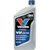 Valvoline VR1 Racing SAE 20W-50 Motor Oil 1 QT | America&rsquo;s #1 Racing Oil, 2X more zinc, extreme wear protection, maximum horsepower, enhanced thermal stability