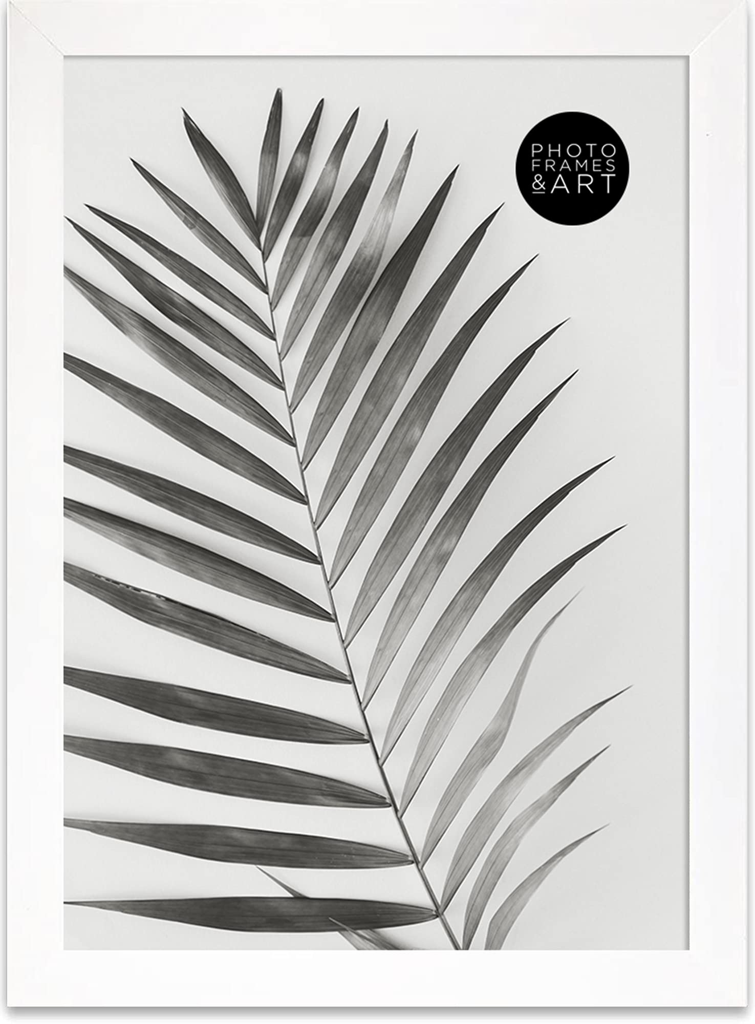 pf+a REAL GLASS a4 picture frame - Oxford Premium White Photo Frame - A4 Certificate Frame / 21x29.7cm Frame