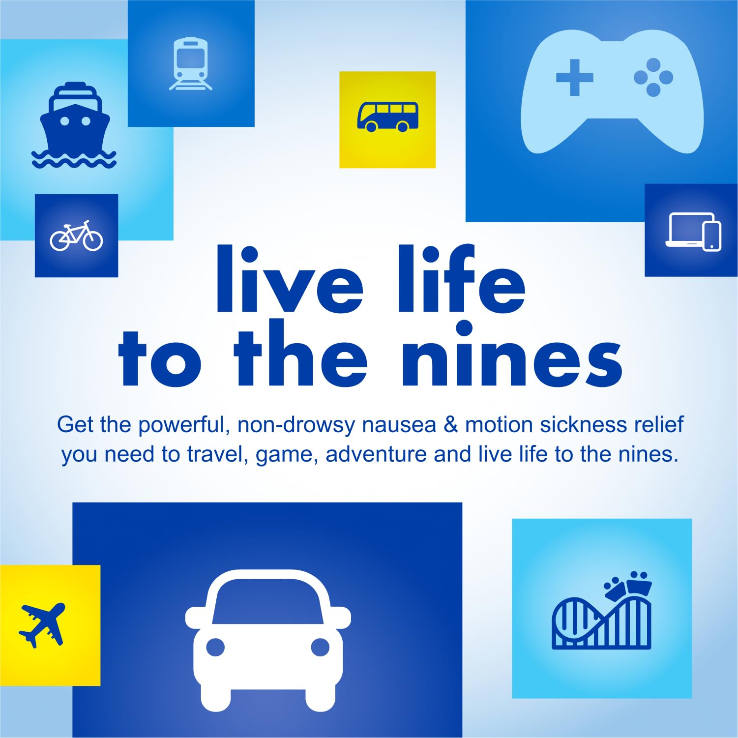 Bonine Non-Drowsy Motion Sickness Relief - 32 Chewable Tablets with Meclizine HCL 25mg - Non Drowsy Medicine for Nausea or Motion Sickness - Cruise Essentials - Raspberry Flavor