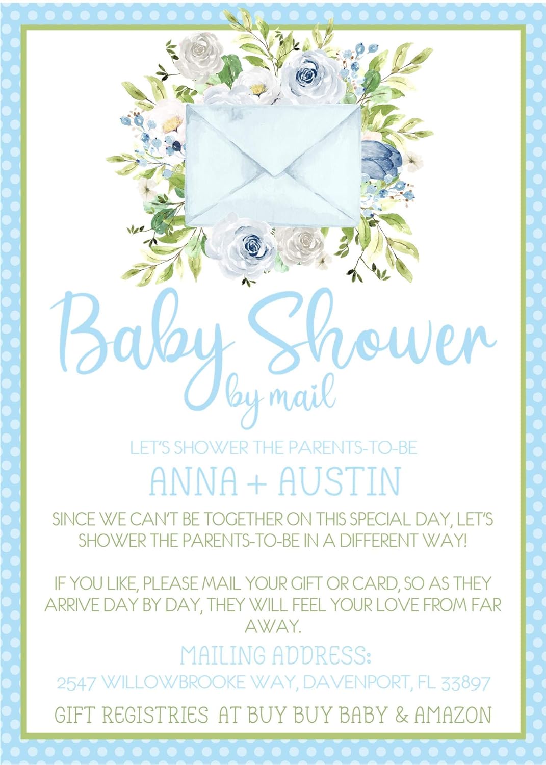Sets Card Invitation Shower Baby Virtual Invitations, Mail By Shower