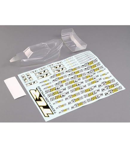 TEAM-LOSI-RACING Carbon Motor Plate, 3-Gear Laydown: 22 5.0