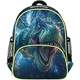 Jurassic Dinosaur Kids Backpack for Boys Girls - Toddler Bag Kindergarten School Bag Preschool Nursery Travel Small Bookbag with Chest Strap