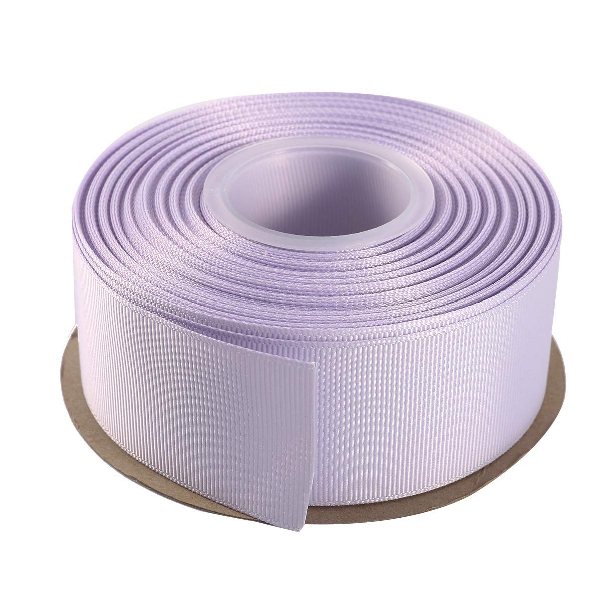 ITIsparkle 38mm Grosgrain Ribbon 22 Meters-Roll Set for Gift Wrapping Cake Decoration Party Favor Hair Braids Hair Bow Baby Shower Decoration Floral Arrangement Craft Supplies, Lilac Mist Ribbon