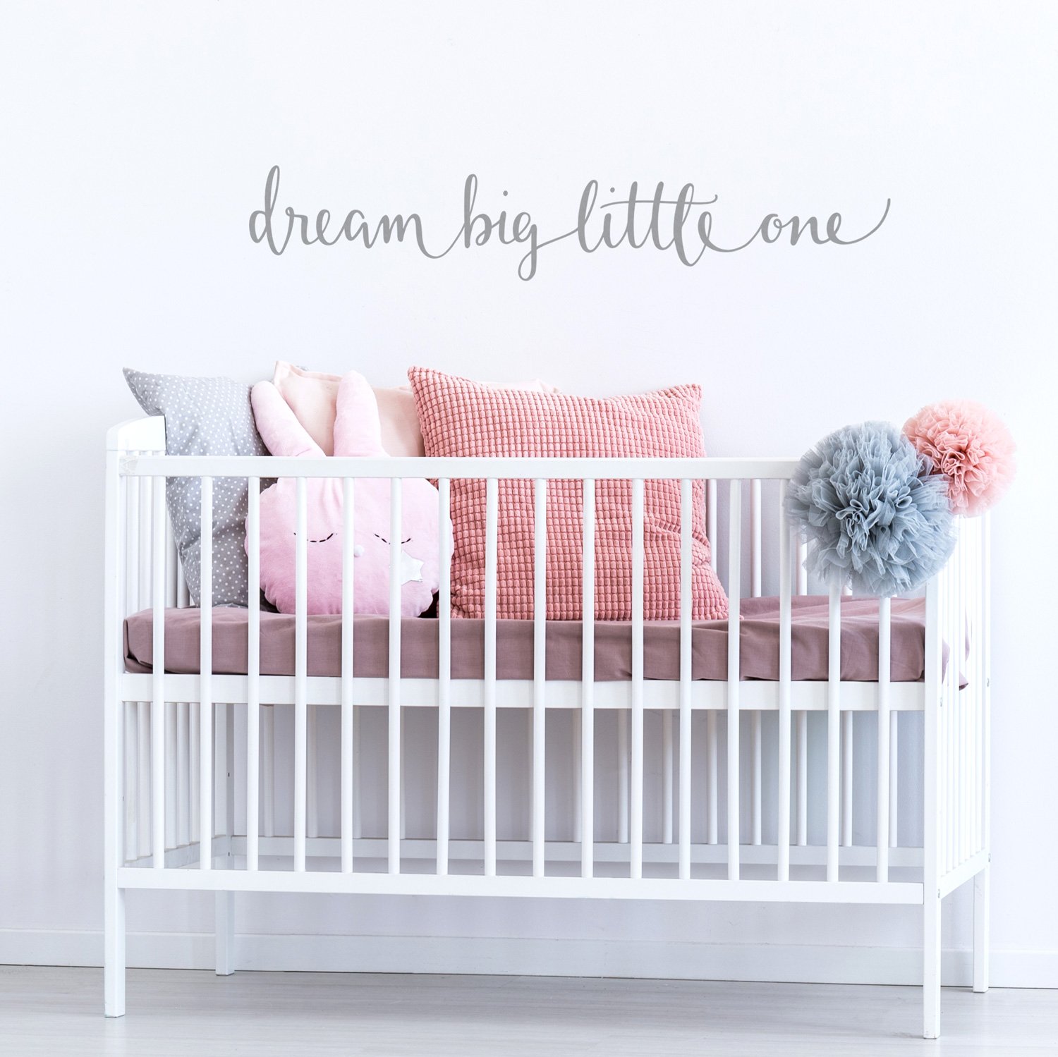 Dream big little one quote wall sticker | Quote wall stickers | Children's bedrooms, playrooms and nurseries