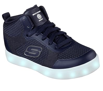 Skechers Jungen Energy Lights-Halation Hohe Sneaker