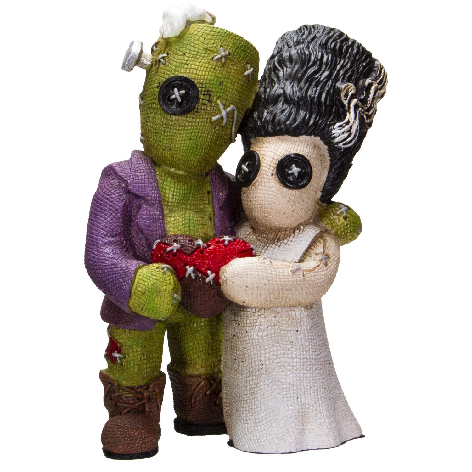 Pacific Giftware Immortal Love Frankenstein & His Bride Pinhead Monster Collection