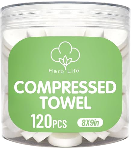 30 Serviettes Jetables Compressées Ohihuw - Gants De Toilette Magiques Épais Réutilisables Pour Voyage Et Camping
