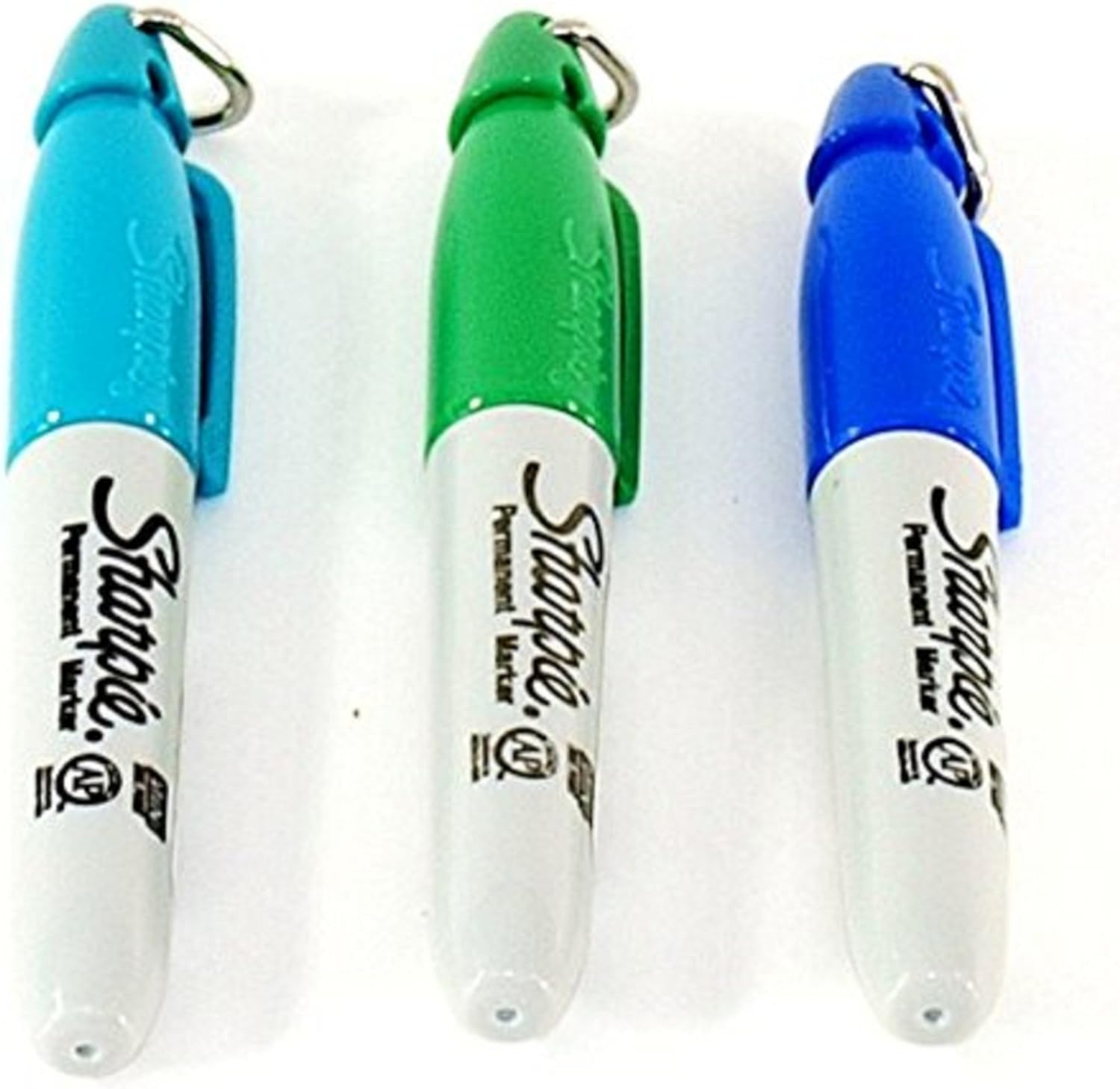 Mini Sharpies Set of 3 Blue, Green & Turquoise With