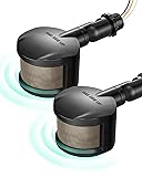 EDISHINE 2 Pack Motion Sensor, 180-Degree