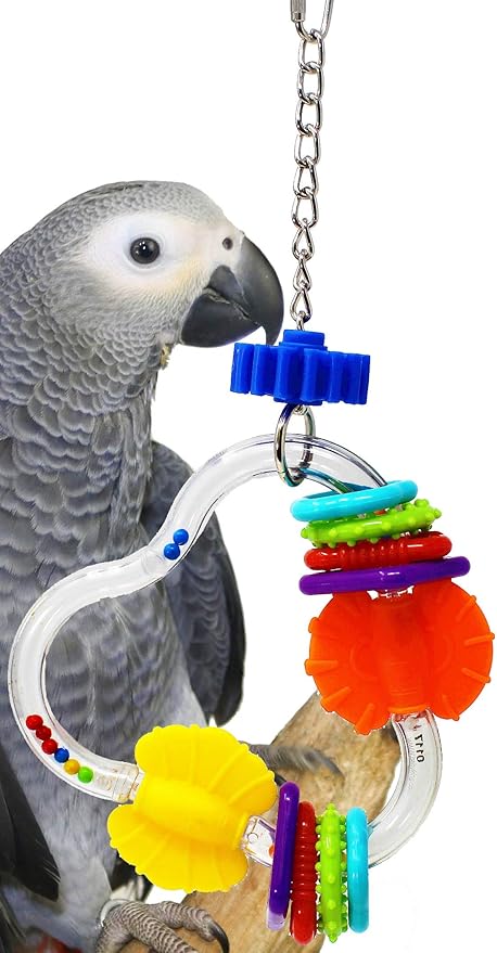 acrylic parrot toys