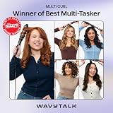 Wavytalk 5 in 1 Curling Wand Set Rose Gold 13-32 mm Ceramic Tongs view 2