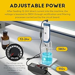 CGOLDENWALL Ultrasonic Homogenizer Handheld