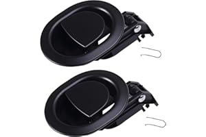 KUANYUOO 2Pcs Sturdy Universal All-Metal Sofa Chair Recliner Release Pull Handle Replacement Parts, Fits Ashley, Lazy Boy and Most Recliner Brand, Handle Size 3" x 3.5"