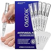 Toenail Fungus Pen - Toenail Treatment Extra Strength, 25% Undecylenic Acid, Tea Tree Oil - Nail Repair Pen for Damaged Nails - 5PCS