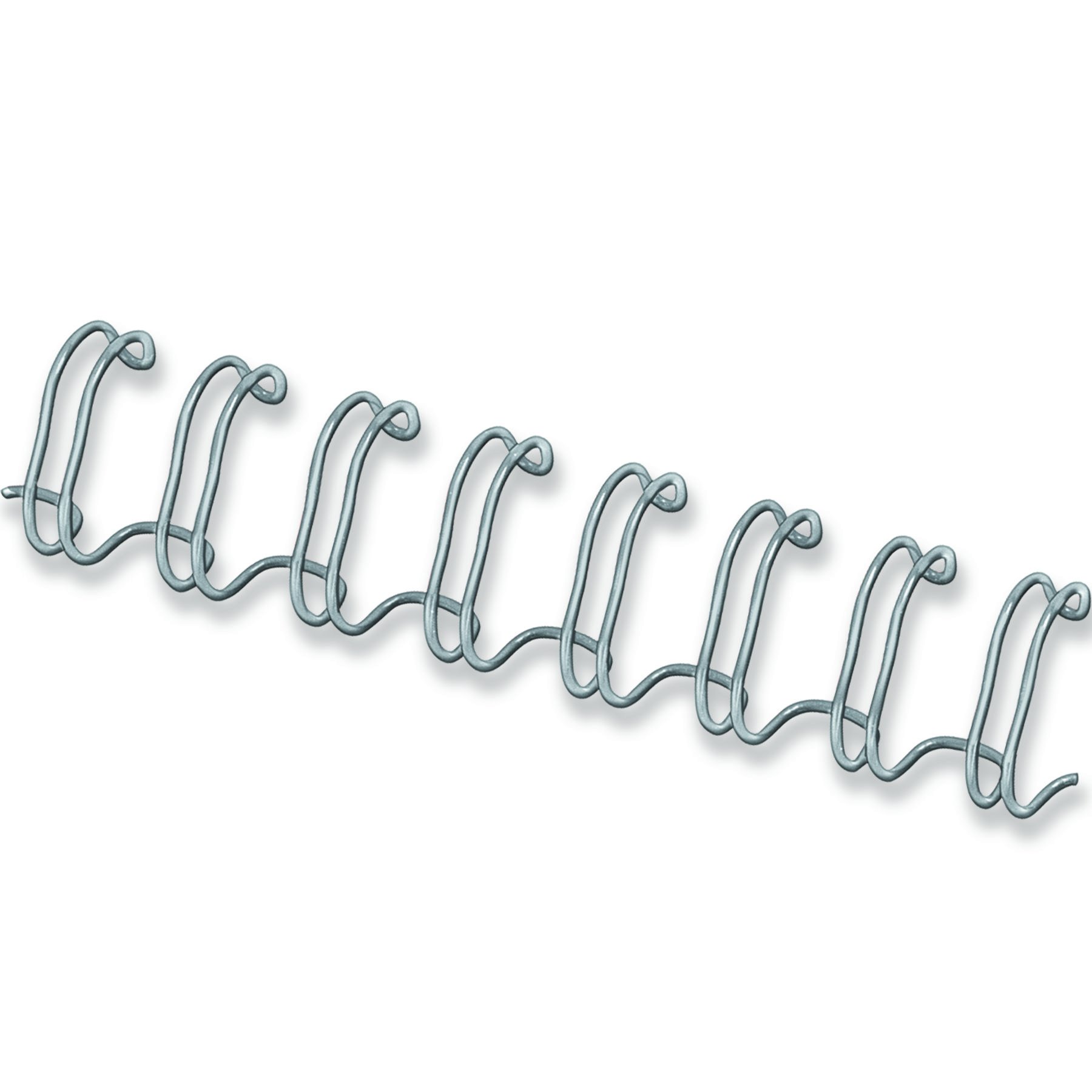 Fellowes 12mm Wire Binding Combs, 100 Pack - Silver