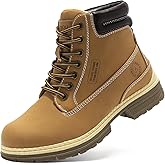 ANJOUFEMME Combat Work Hiking Boots for Women - Ladies Casual Waterproof Outdoor Boots, Walking Hiking Shoes, Backpacking Boots