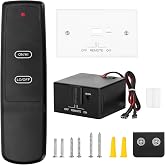 Fireplace Remote Control, Universal Latching Solenoid Valve &amp; Servo Motors | Replace UN3 SR-1001 CON-TH MRCK VR-1A SR-2R RPK3E, Compatible with Skytech Realfyre Rasmussen Fireplace, No Battery-2 YR WATY