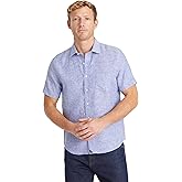 UNTUCKit Cameron Linen Short Sleeve Button Down Shirt