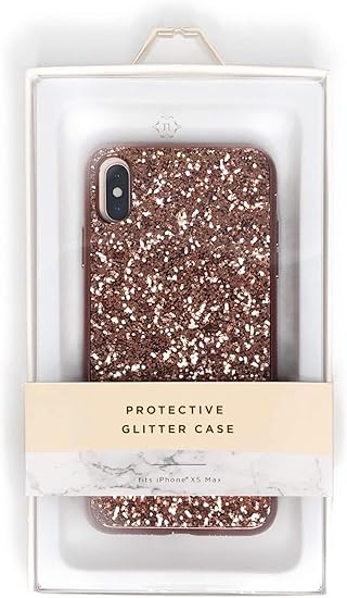Apple iPhone Xs Max - Rose Gold Glitter 