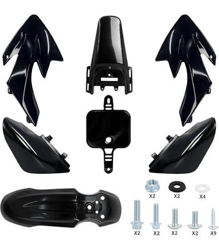 Kit Carrozzeria In Plastica Blu Per Moto Da Cross CRF70 – 150cc 160cc – BLYGO - Foto 4