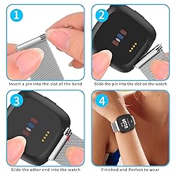 Limque Magnetic Bands Compatible with Fitbit