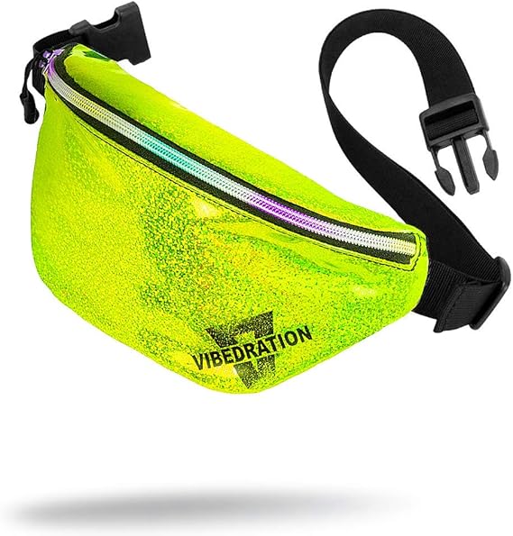 Vibedration Rave Fanny Pack Waist Bag for Music