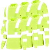 New Olym Reflective Safety Shirts Long Sleeve High Visibility Reflective Breathable T Shirts for Work Construction Class 3