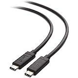 [USB-IF Certified] Cable Matters 10 Gbps USB 3.1 Gen 2 Cable (USB C Gen 2 Cable/USB-C Gen 2 Cable) with 4K Video and 60W Power Delivery in Black 3.3 Feet