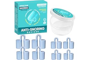 Anti Snoring Devices, 8Pcs Reusable Nose Vents Nasal Dilators, Instant Snoring Solution for Anti Snoring & Comfortable Breath