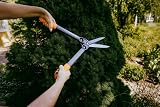 Fiskars PowerGear II Hedge Shear 57cm, Stainless Steel Blades, Black/Orange view 4
