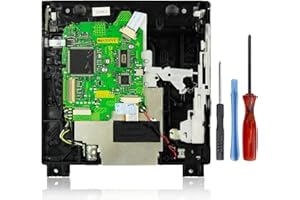 Lsgoodcare DVD ROM Drive Disc Replacement Repair Part with Opening Tool Compatible with Nintendo Wii