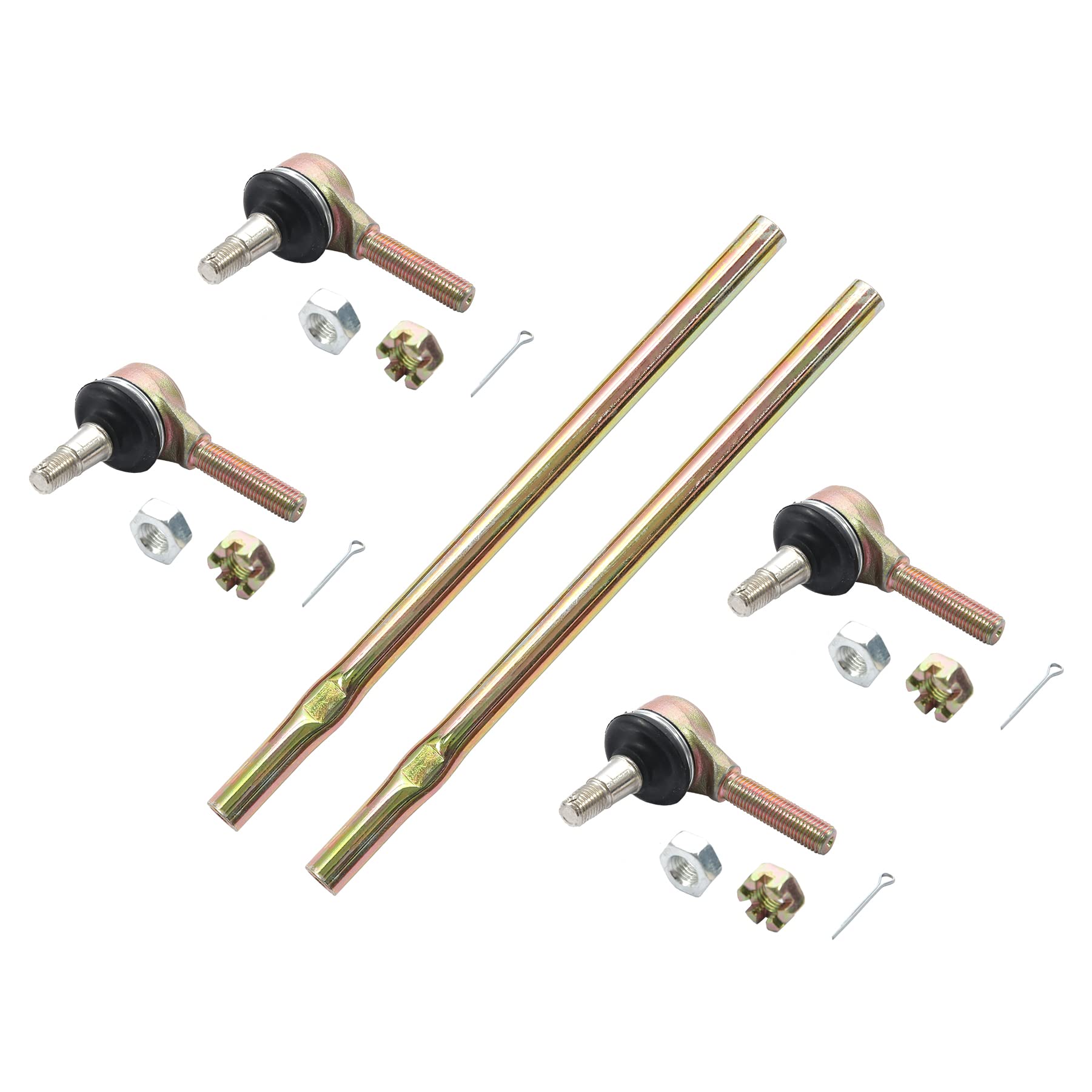 Tie Rod End Kit, Compatible With 1987-2006 Yamaha
