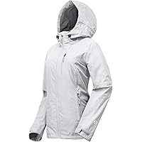 33,000ft Packable Rain Jacket Women Lightweight Waterproof Raincoat with Hood Cycling Bike Jacket Windbreaker
