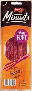 Espuña Minuets Fuet - Cañitas de Fuet / Longaniza. Caja de 18 ...