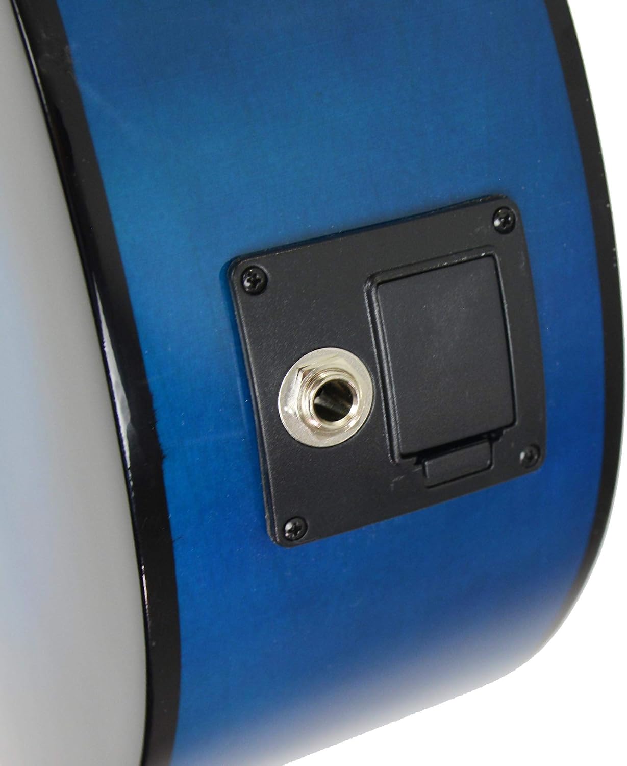 3rd Avenue 4/4 Full Size Cutaway Electro Acoustic Guitar Pack for Beginners with Built-in Tuner and EQ – Blueburst - Image 5