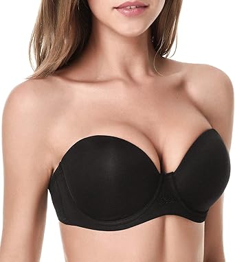 Wingslove Women S Strapless Bra Full Coverage Underwire Multiway