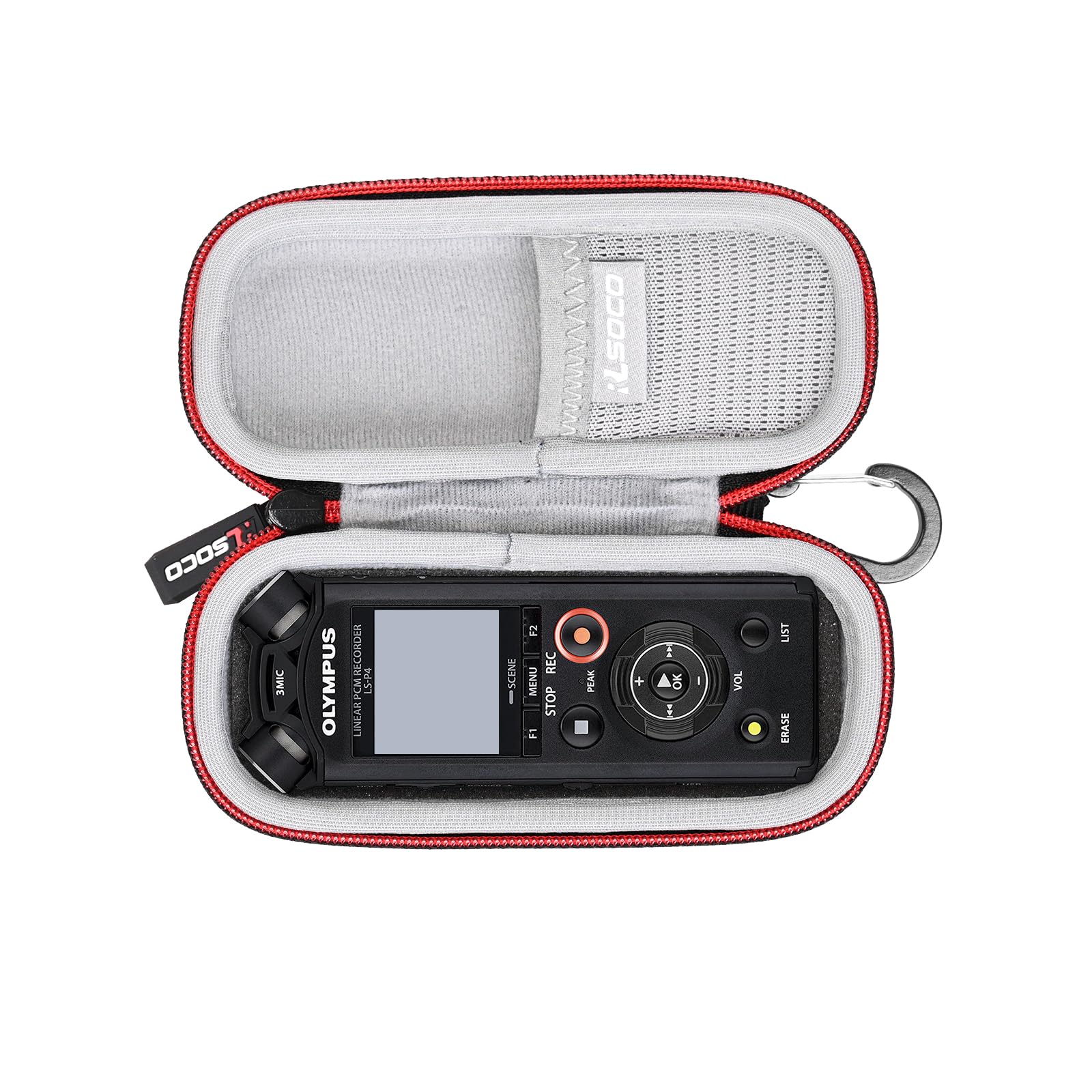 RLSOCO Case for Olympus OM System WS-882/ WS-883/VN-541PC/DM-720/DM-750BLK/VN-551PC BLK Digital Voice Recorder & Olympus LS-P5/LS-P4 Linear PCM Recorder &for Panasonic DMR-EX97EB-K/RR-XS470-K Recorder