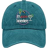 ODCRAT Jimmy Accessories Cap It is 5 Oclock Somewhere Baseball Cap, Graphic Cap for Men