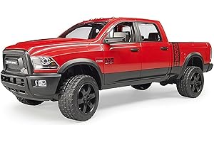 Bruder Toys - Recreational Realistic RAM 2500 Power Pick Up Truck with Openable Doors and Tailgate - Ages 3+