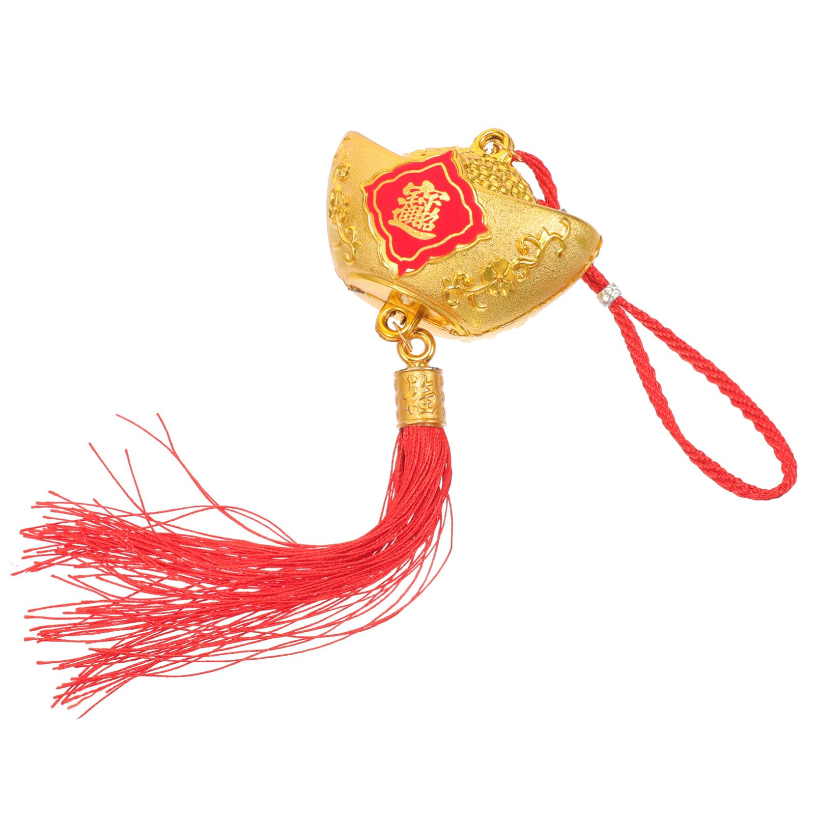 Chinese Decorations "Chinese New Year Charms - Oriental Good Luck Feng Shui Decor for Wealth and Success - Festive Hanging Chinese Knot - Home Decorations (Chinese Knot)"