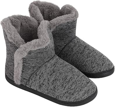 mens boot slippers amazon